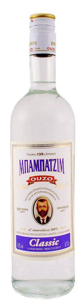 ΚΤΗΜΑ ΜΠΑΜΠΑΤΖΙΜΟΠΟΥΛΟΥ ΟΥΖΟ ΜΠΑΜΠΑΤΖΙΜ CLASSIC 700ML