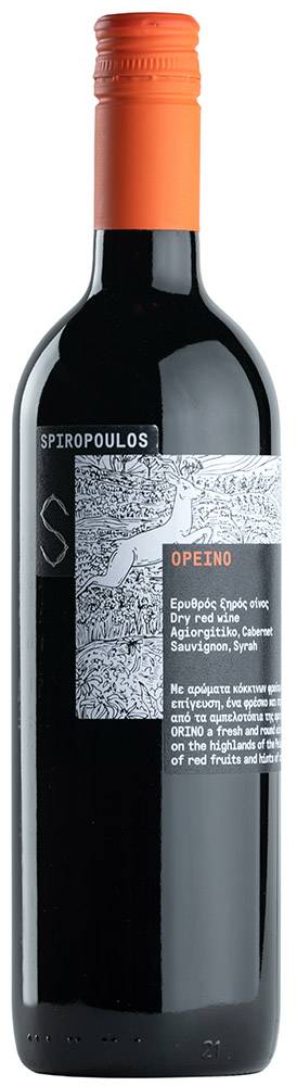 ΚΡΑΣΙ ΟΡΕΙΝΟ ΚΤΗΜΑ ΣΠΥΡΟΠΟΥΛΟΥ ΕΡΥΘΡΟ 2020 750ML ΚΤΗΜΑ ΣΠΥΡΟΠΟΥΛΟΥ