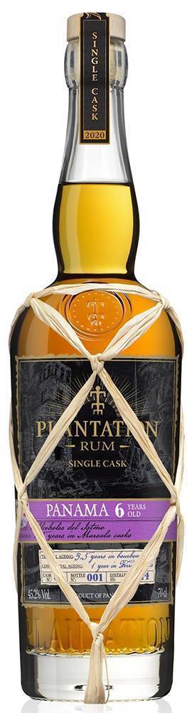 RUM PLANTATION SINGLE CASK PANAMA 6 YEARS OLD 700ML