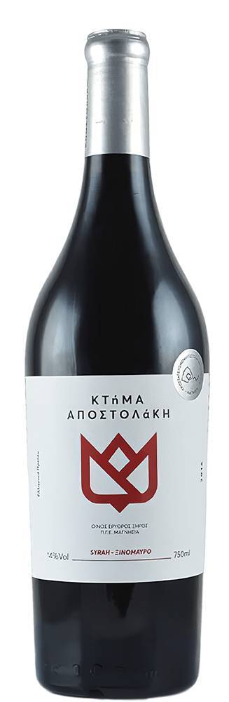 ΚΤΗΜΑ ΑΠΟΣΤΟΛΑΚΗ ΚΡΑΣΙ ΚΤΗΜΑ ΑΠΟΣΤΟΛΑΚΗ ΕΡΥΘΡΟ 2022 750ML