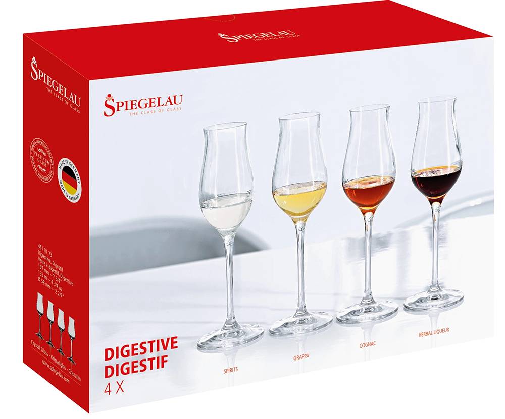 ΣΕΤ ΚΡΥΣΤΑΛΛΙΝΑ ΠΟΤΗΡΙΑ ΑΠΟΣΤΑΓΜΑΤΟΣ SPIEGELAU VINO GRANDE 135 ML (4ΤΜΧ) SPIEGELAU