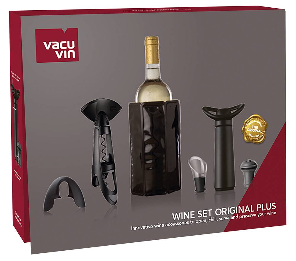 ΣΕΤ ΔΩΡΟΥ VACU VIN WINE SET ORIGINAL VACU VIN