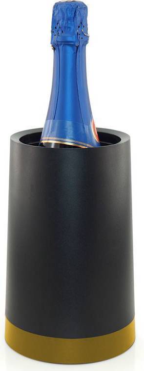 PULLTEX ΣΑΜΠΑΝΙΕΡΑ ΠΑΓΟΚΥΣΤΗ PULLTEX COOLER POT ΜΑΥΡΟ (11 X 20 CM)