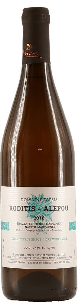 ΚΡΑΣΙ ΡΟΔΙΤΗΣ ΑΛΕΠΟΥ ΚΤΗΜΑ ΤΑΤΣΗ 2018 ΛΕΥΚΟ 750ML ΚΤΗΜΑ ΤΑΤΣΗ