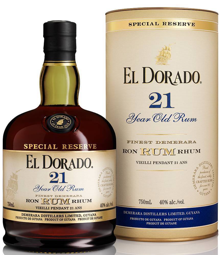 RUM EL DORADO 21 YEAR OLD SPECIAL RESERVE 700 ML EL DORADO