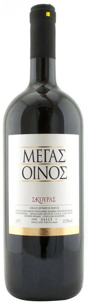 ΚΤΗΜΑ ΣΚΟΥΡΑΣ ΚΡΑΣΙ ΜΕΓΑΣ ΟΙΝΟΣ ΚΤΗΜΑ ΣΚΟΥΡΑΣ 2017 ΕΡΥΘΡΟ MAGNUM 1500ML