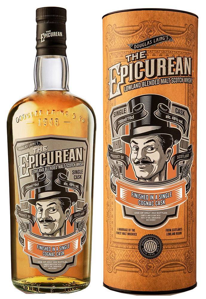 THE EPICUREAN ΟΥΙΣΚΙ THE EPICUREAN COGNAC FINISH BOX 700 ML