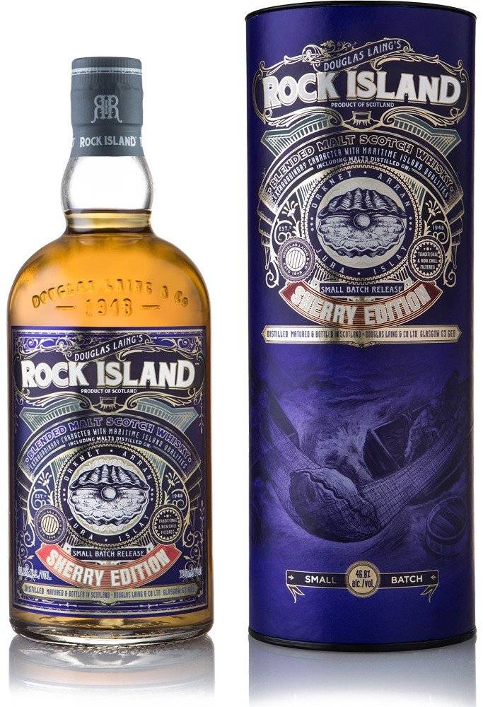 ΟΥΙΣΚΙ DOUGLAS LAING'S ROCK ISLAND SHERRY EDITION 700 ML ROCK ISLAND