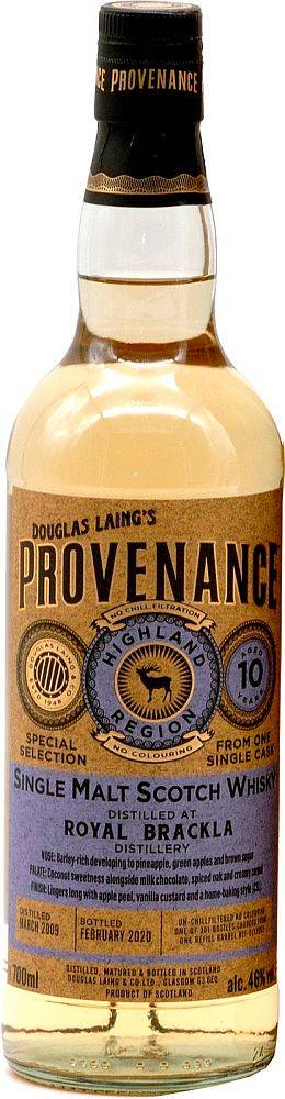 ΟΥΙΣΚΙ PROVENANCE ROYAL BRACKLA 8 ΕΤΩΝ (700 ML)