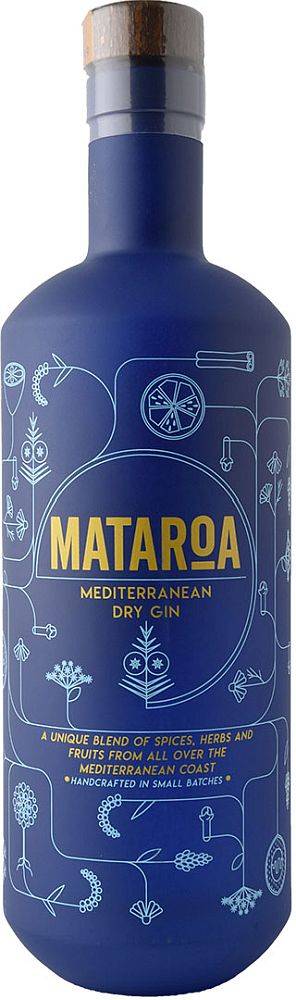 GIN MATAROA MEDITERRANEAN DRY GIN 700ML MATAROA