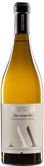 ΚΡΑΣΙ FINE ASSYRTIKO (ΒΙΟ) ANATOLIKOS VINEYARDS 2022 ΛΕΥΚΟ 750 ML