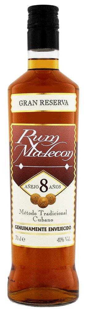 RUM MALECON 8 ΕΤΩΝ 700ML MALECON
