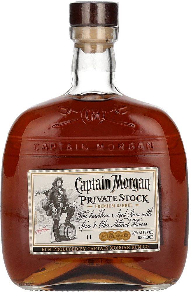 RUM CAPTAIN MORGAN PRIVATE STOCK 1000 ML