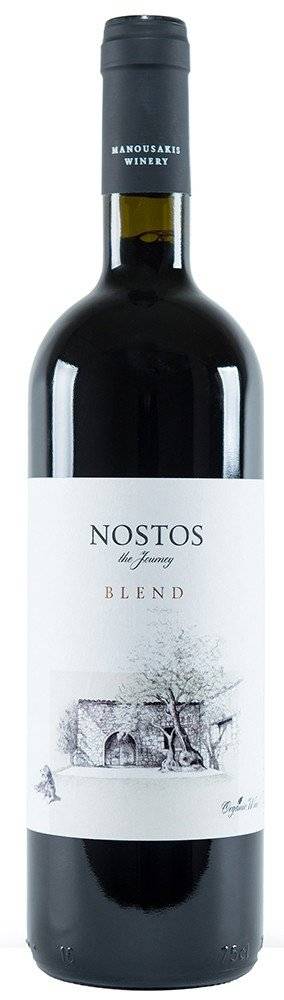 ΚΡΑΣΙ NOSTOS BLEND ΟΙΝΟΠΟΙΙΑ ΜΑΝΟΥΣΑΚΗ 2015 ΕΡΥΘΡΟ MAGNUM 1500ML ΟΙΝΟΠΟΙΙΑ ΜΑΝΟΥΣΑΚΗ