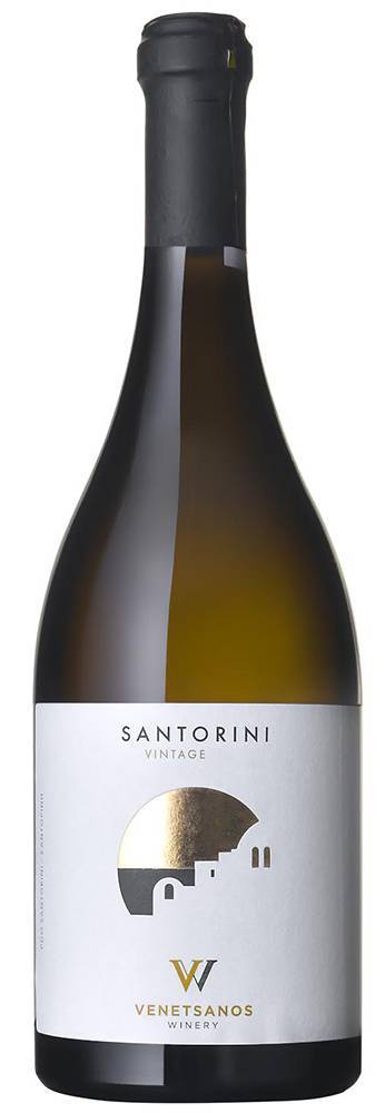 ΚΡΑΣΙ ΑΣΥΡΤΙΚΟ SANTORINI OAK VENETSANOS WINERY 2019 ΛΕΥΚΟ 750 ML