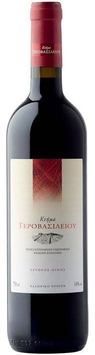 ΚΡΑΣΙ ΚΤΗΜΑ ΓΕΡΟΒΑΣΙΛΕΙΟΥ 2019 ΕΡΥΘΡΟ 750ML