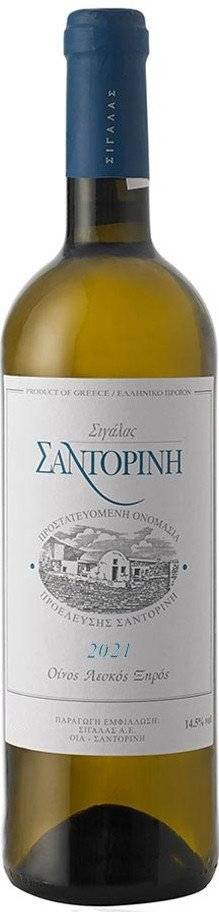 ΚΡΑΣΙ ΣΑΝΤΟΡΙΝΗ ΑΣΥΡΤΙΚΟ ΚΤΗΜΑ ΣΙΓΑΛΑΣ 2021 ΛΕΥΚΟ MAGNUM 1500ML ΚΤΗΜΑ ΣΙΓΑΛΑΣ