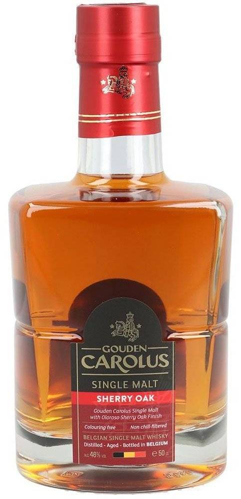 ΟΥΙΣΚΙ GOUDEN CAROLUS HET ANKER SINGLE MALT SHERRY OAK WHISKY 500 ML