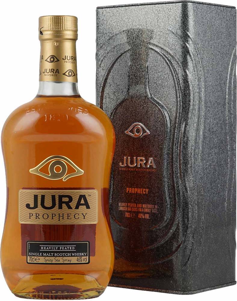 ΟΥΙΣΚΙ ISLE OF JURA PROPHECY ΜΕΤΑΛΛΙΚΗ ΣΥΣΚΕΥΑΣΙΑ 700 ML ISLE OF JURA