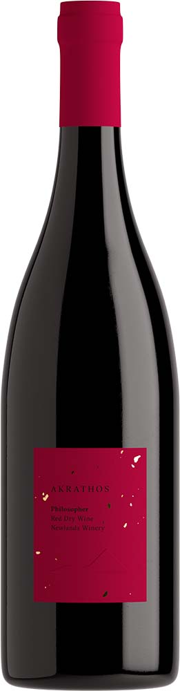 ΚΡΑΣΙ PHILOSOPHER (ΒΙΟ) AKRATHOS NEWLANDS WINERY 2017 ΕΡΥΘΡΟ 750 ML