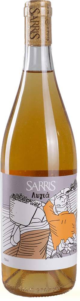 ΚΡΑΣΙ ΛΥΓΙΑ ORANGE WINE ΚΕΦΑΛΛΗΝΙΑΣ ΟΙΝΟΠΟΙΕΙΟ ΣΑΡΡΗΣ ΠΟΡΤΟΚΑΛΙ 2024 750 ML