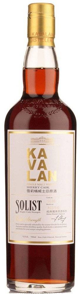 ΟΥΙΣΚΙ KAVALAN SINGLE MALT SOLIST OLOROSO SHERRY CASK 700ML KAVALAN