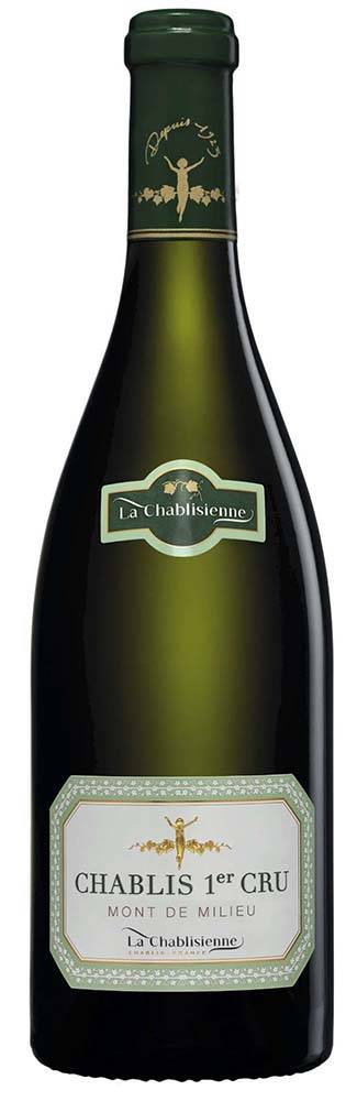 LA CHABLISIENNE ΚΡΑΣΙ 1ER CRU MONT DE MILIEU LA CHABLISIENNE 2020 ΛΕΥΚΟ 750ML
