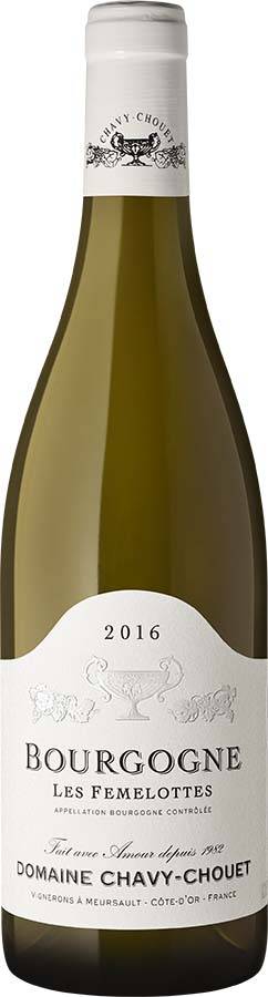 ΚΡΑΣΙ BOURGOGNE BLANC ''LES FEMELOTTES'' DOMAINE CHAVY CHOUET 2020 ΛΕΥΚΟ 750ML