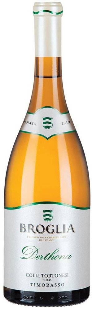 ΚΡΑΣΙ BROGLIA DERTHONA COLLI TORTONESI DOC 2019 ΛΕΥΚΟ 750ML