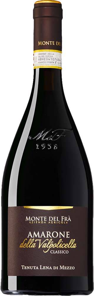 ΚΡΑΣΙ AMARONE DELLA VALPOLICELLA CLASSICO DOCG ''LENA DI MEZZO'' MONTE DEL FRA 2017 ΕΡΥΘΡΟ 750ML