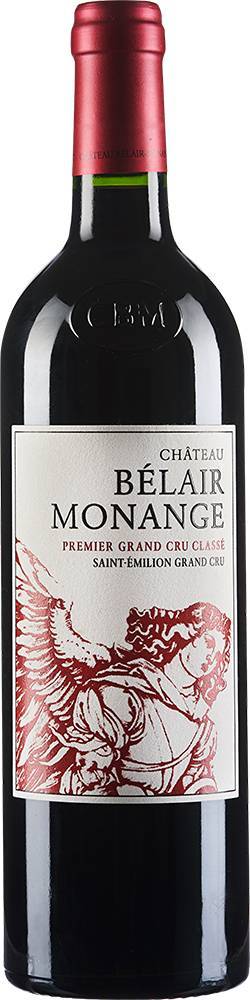 CHATEAU BELAIR-MONANGE ΚΡΑΣΙ BELAIR-MONANGE PREMIER GRAND CRU CLASSE B 2019 ΕΡΥΘΡΟ 750 ML