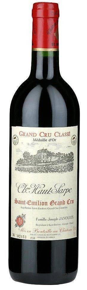 ΚΡΑΣΙ CHATEAU HAUT-SARPE GRAND CRU CLASSE SAINT EMILLION 2016 ΕΡΥΘΡΟ MAGNUM 1500 ML JOSEPH JANOUEIX