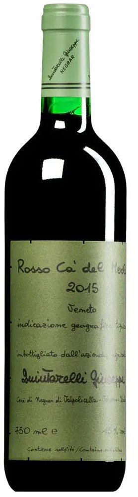QUINTARELLI GIUSEPPE ΚΡΑΣΙ ROSSO CA&#039; DEL MERLOT 2015 QUINTARELLI GIUSEPPE ΕΡΥΘΡΟ 750 ML