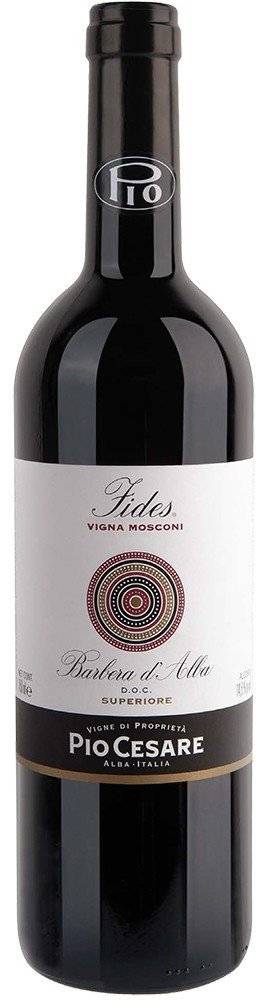PIO CESARE ΚΡΑΣΙ FIDES VIGNA MOSCONI BARBERA D'ALBA 2018 PIO CESARE ΕΡΥΘΡΟ 750 ML