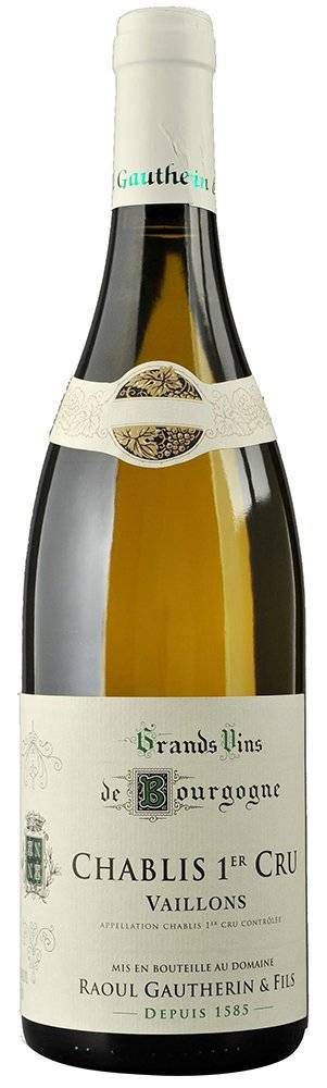 ΚΡΑΣΙ CHABLIS VAILLONS 1ER CRU DOMAINE GAUTHERIN 2023 ΛΕΥΚΟ 750 ML