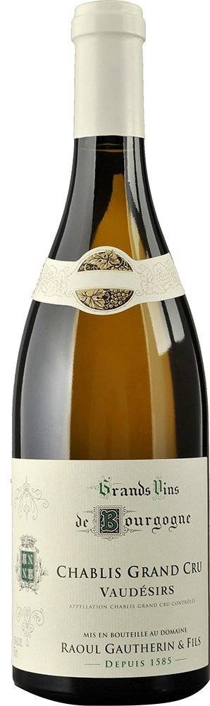 ΚΡΑΣΙ CHABLIS GRAND CRU VAUDESIRS DOMAINE GAUTHERIN 2019 ΛΕΥΚΟ 750 ML