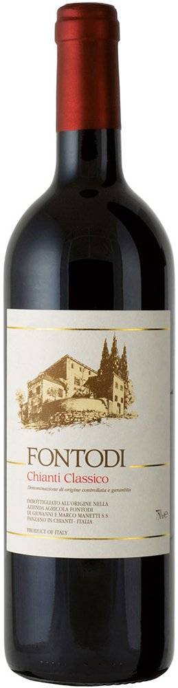 ΚΡΑΣΙ FONTODI CHIANTI CLASSICO 2023 ΕΡΥΘΡΟ 750 ML