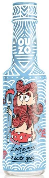 ΟΥΖΟ KOSTEAS A DOZEN GODS POSEIDON (50 ML)