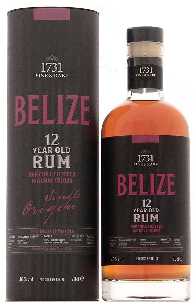 1731 RUM 1731 BELIZE 12 YEAR OLD 700 ML