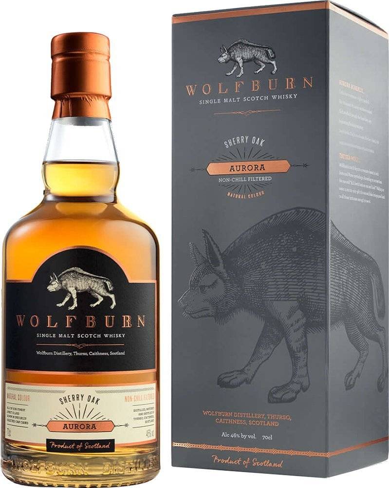 ΟΥΙΣΚΙ WOLFBURN AURORA SHERRY OAK SINGLE MALT 700 ML