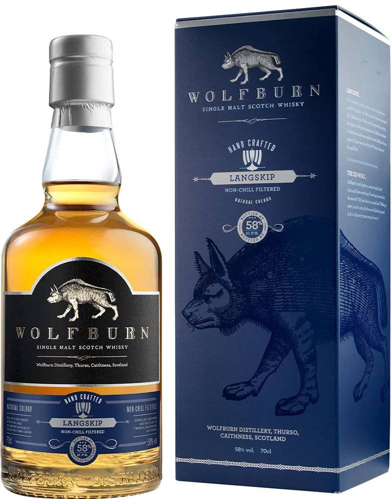 ΟΥΙΣΚΙ WOLFBURN LANGSKIP SINGLE MALT 700 ML WOLFBURN