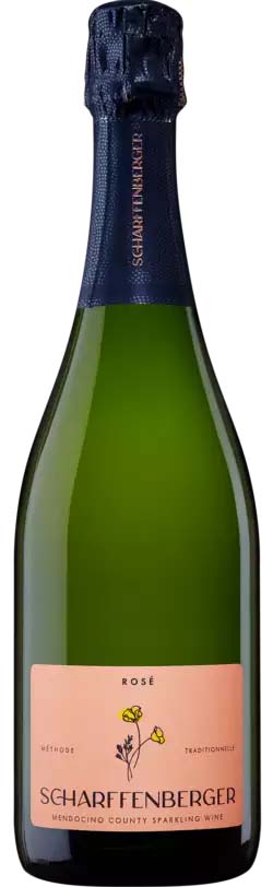 SCHARFFENBERGER CELLARS ΑΦΡΩΔΗΣ ΟΙΝΟΣ SCHARFFENBERGER CELLARS BRUT EXCELLENCE ΡΟΖΕ 750ML