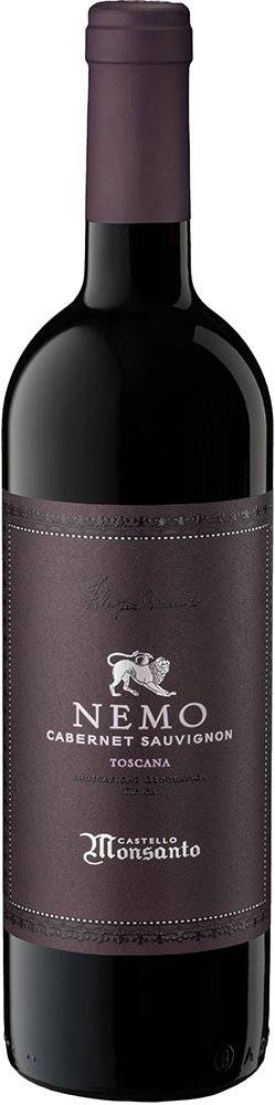 CASTELLO DI MONSANTO ΚΡΑΣΙ NEMO CABERNET SAUVIGNON IGT TOSCANA CASTELLO DI MONSANTO 2017 ΕΡΥΘΡΟ 750ML