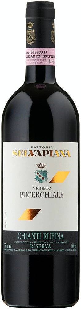 ΚΡΑΣΙ CHIANTI RUFINA RISERVA VIGNETO BUCERCHIALE DOCG FATTORIA SELVAPIANA 2018 ΕΡΥΘΡΟ 750ML FATTORIA SELVAPIANA