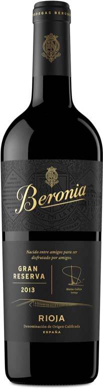 BODEGAS BERONIA ΚΡΑΣΙ BERONIA GRAN RESERVA 2013 ΕΡΥΘΡΟ 750ML