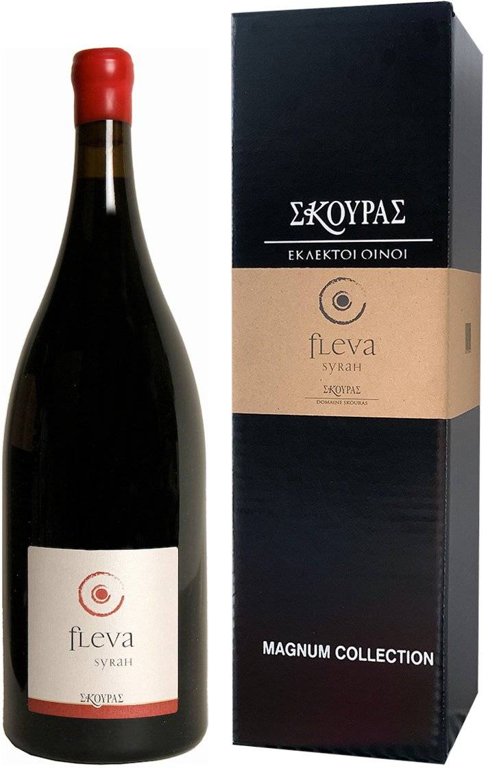 ΚΤΗΜΑ ΣΚΟΥΡΑΣ ΚΡΑΣΙ FLEVA SYRAH ΚΤΗΜΑ ΣΚΟΥΡΑΣ ΕΡΥΘΡΟ 2022 MAGNUM 1500ML ΣΕ ΠΟΛΥΤΕΛΗ ΧΑΡΤΙΝΗ ΣΥΣΚΕΥΑΣΙΑ