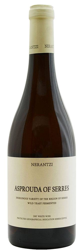 ΚΡΑΣΙ ΑΣΠΡΟΥΔΑ ΣΕΡΡΩΝ ΚΤΗΜΑ ΝΕΡΑΝΤΖΗ (BIO) 2022 ΛΕΥΚΟ 750ML