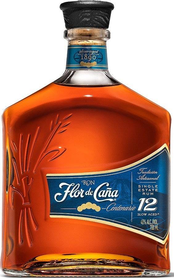 RUM FLOR DE CANA CENTENARIO 12 ΕΤΩΝ 700ML FLOR DE CANA