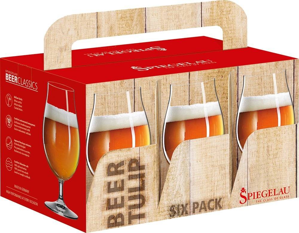 ΣΕΤ ΠΟΤΗΡΙΩΝ ΜΠΥΡΑΣ PILSNER SPIEGELAU BEER TULIP SIX PACK 155MM-400ML 6 ΤΜΧ SPIEGELAU