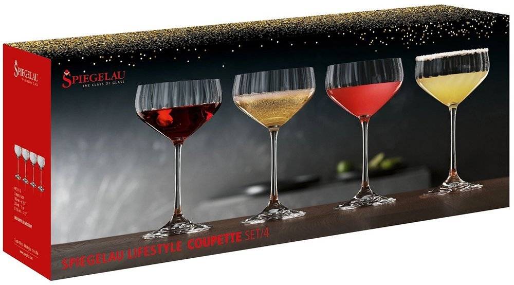 SPIEGELAU ΣΕΤ ΚΡΥΣΤΑΛΛΙΝΑ ΠΟΤΗΡΙΑ ΚΟΚΤΑΙΗΛ SPIEGELAU STYLE COUPETTE (290 ML) 4 ΤΜΧ (4450178)
